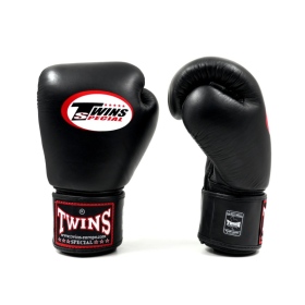 Guantoni da boxe neri Twins BG-N V2