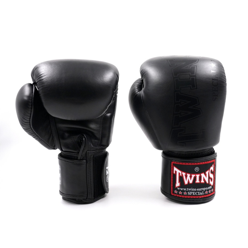 Luvas de boxe pretas Twins BGVL-8