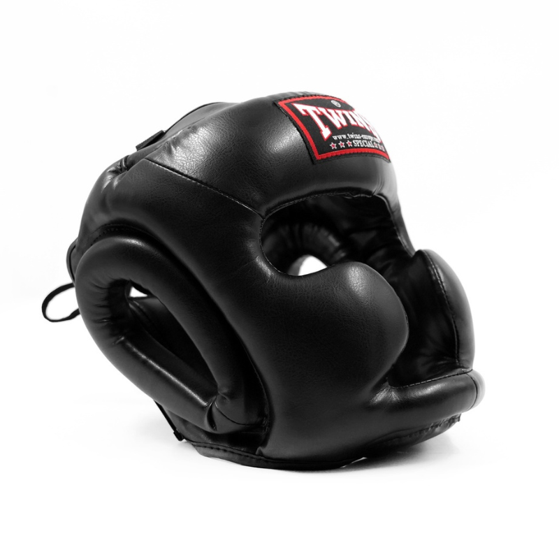 Casco de boxeo Twins HGL-3 Negro