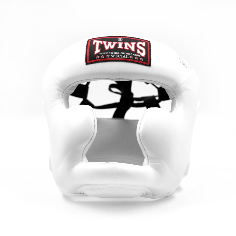 Kask bokserski Twins HGL-3 White