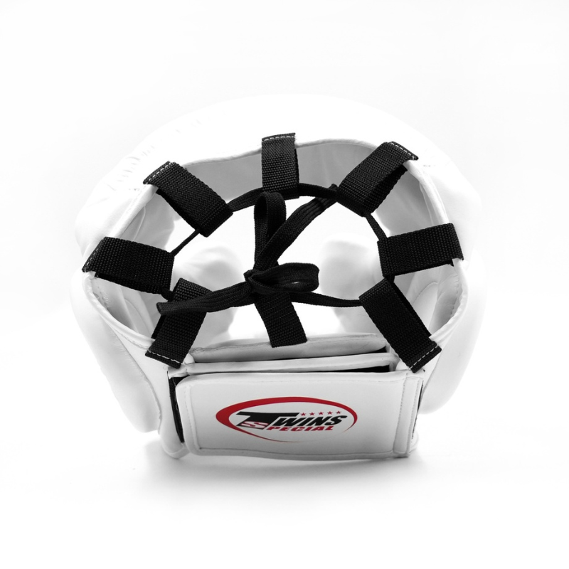 Kask bokserski Twins HGL-3 White