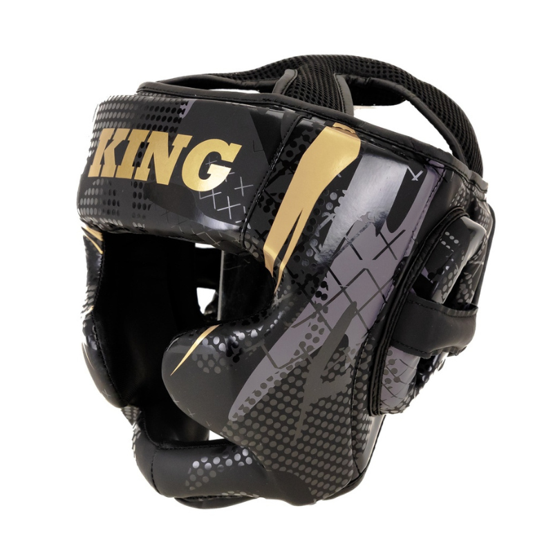 Casco de boxe King Pro Boxing Shogun 2 Nero/Oro