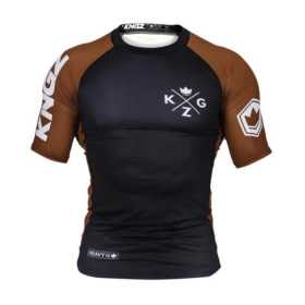 Rashguard Kingz IBBJF Ranked V3 Braun
