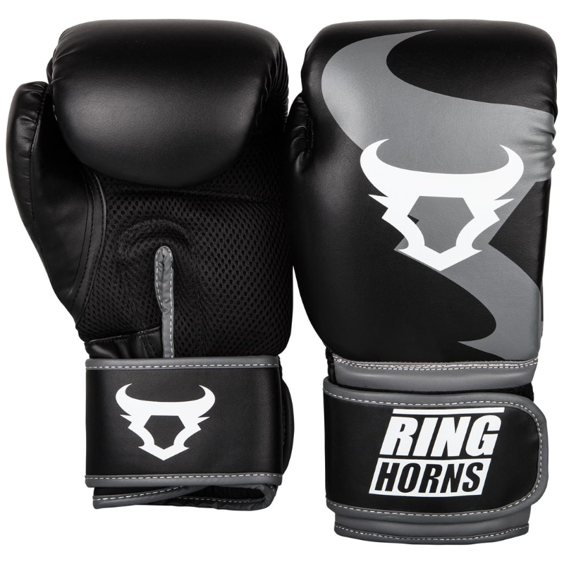 Ringhorns Charger bokshandschoenen zwart 10 oz