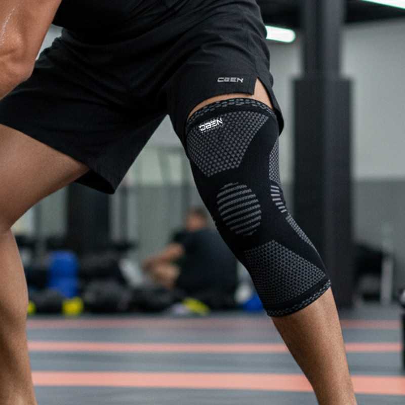 Opaska uciskowa na kolano Compression Sport - Oben