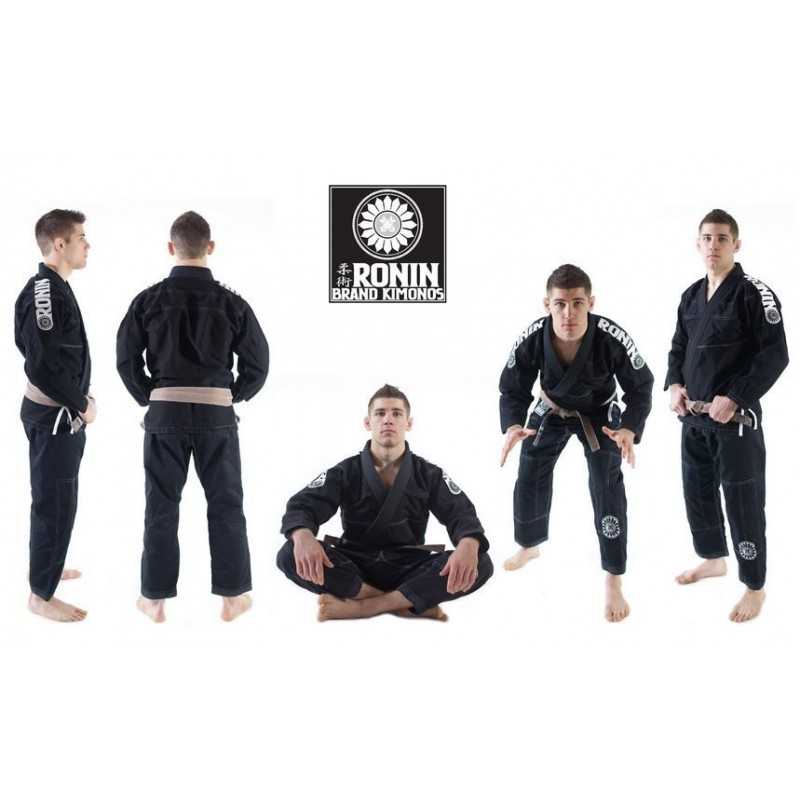 KIMONO JIU JITSU RONIN DER 47 GI SCHWARZ