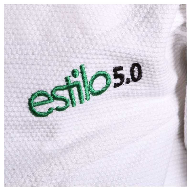 QUIMONO JIU JITSU TATAMI FIGHTWEAR ESTILO 5.0 BRANCO E CAMO