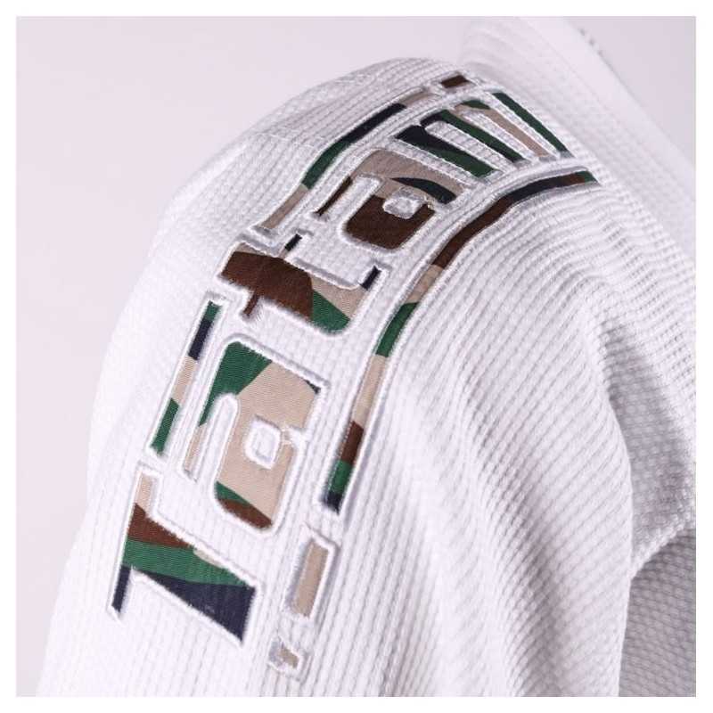 QUIMONO JIU JITSU TATAMI FIGHTWEAR ESTILO 5.0 BRANCO E CAMO