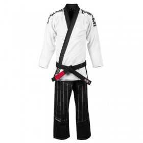 COLEÇÃO Kimono Jiu Jitsu INVERTIDO BRANCO E PRETO