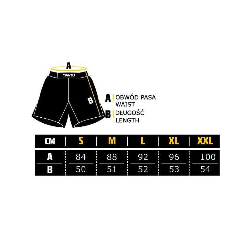 ROUPAS DE LUTA ILIMITADAS: FIGHTSHORT MANTO
