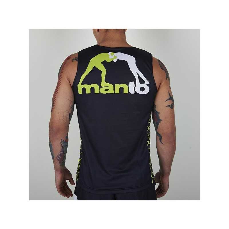 Manto Tank Top Victory Schwarz Grün