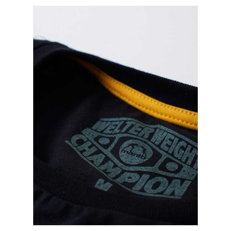 Manto Samoa Schwarzes T-Shirt