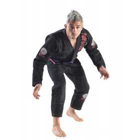 RONIN SAMURAI SCHWARZER JIU-JITSU-KIMONO