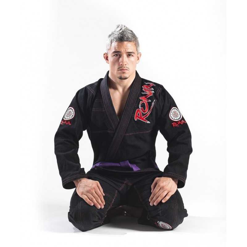 RONIN SAMURAI CZARNE KIMONO JIU JITSU