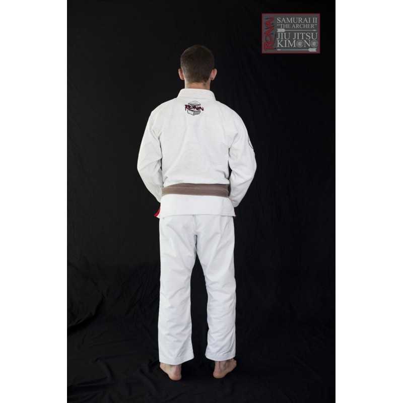 KIMONO JIU JITSU RONIN SAMURAI SCHUTTER WIT