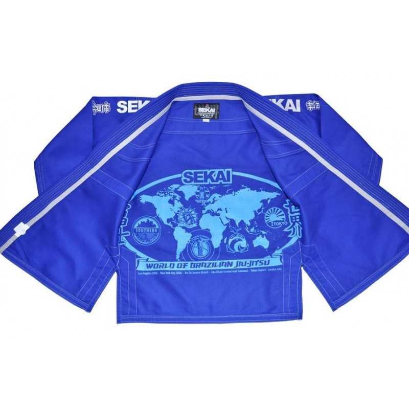 KIMONO JJB FUJI SEKAI BLU