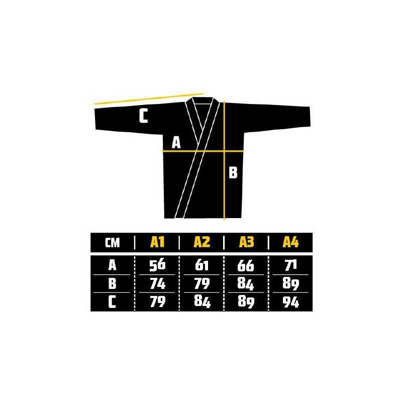 Kimono Jiu Jitsu Manto Clasico bleu