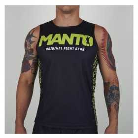 Manto Tanktop Victory Zwart Groen