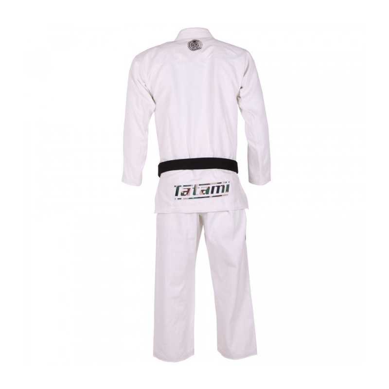 QUIMONO JIU JITSU TATAMI FIGHTWEAR ESTILO 5.0 BRANCO E CAMO