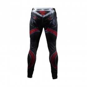 Fightshort Tatami Fightwear Atom No Gi Branco e Preto