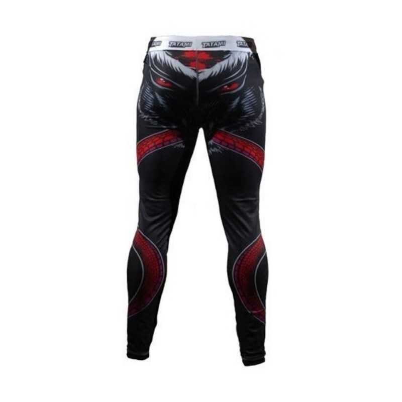 Fightshort Tatami Fightwear Atom No Gi Branco e Preto
