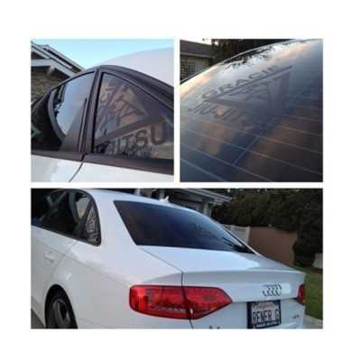 Gracie Pegatina Triángulo Negro