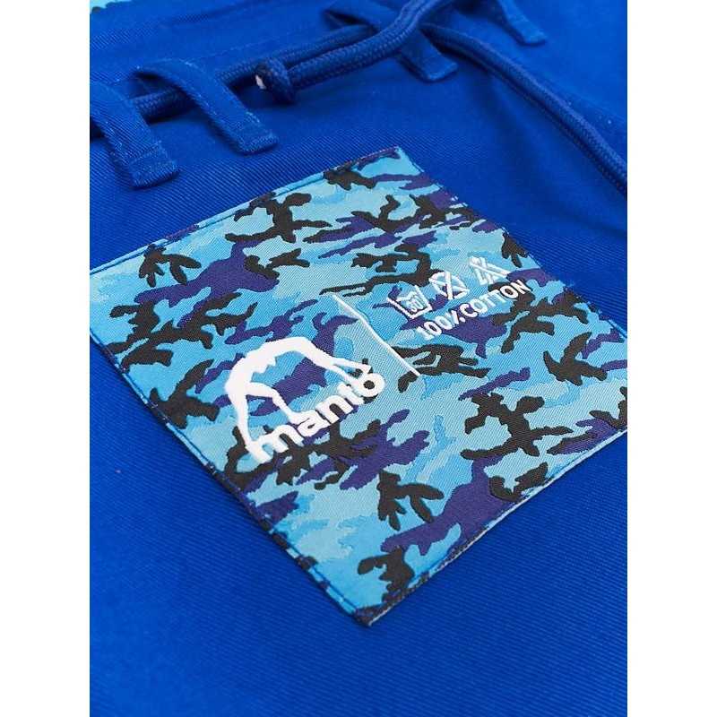 KIMONO JJB MANTO CAMO BLEU