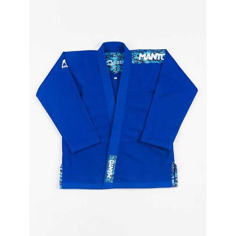 KIMONO JJB MANTO CAMO BLEU