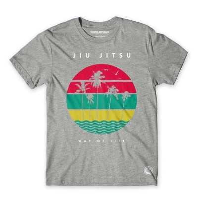 TEE SHIRT JIU JITSU CHOKE REPUBLIC SUPREM NAVY