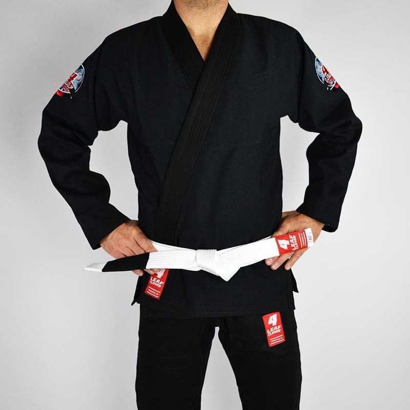 KIMONO JJB 4LEAF CLOVER CLASSIC NOIR