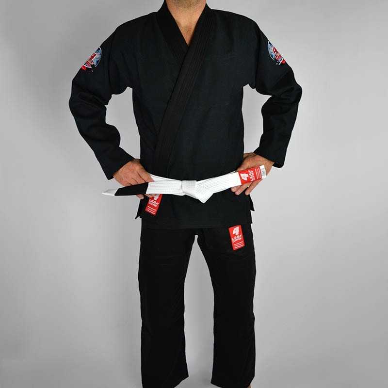KIMONO JJB 4LEAF CLOVER CLASSIC NOIR