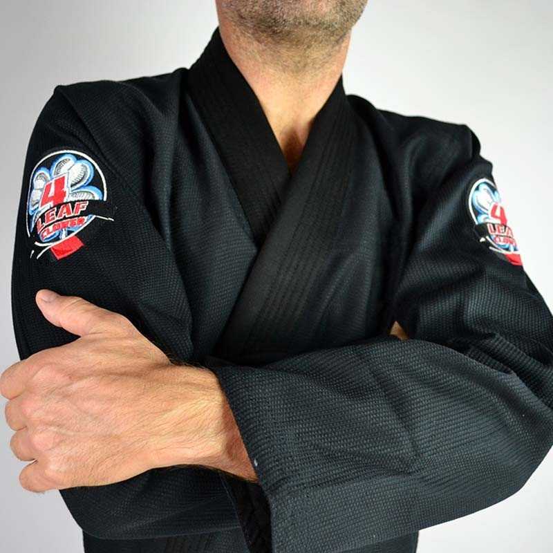 KIMONO JJB 4LEAF CLOVER CLASSIC NOIR