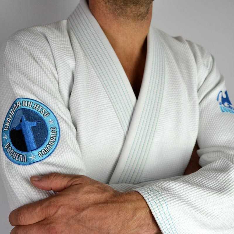 KIMONO DOGUERA ELEMENTAR BLANC AVEC CEINTURE