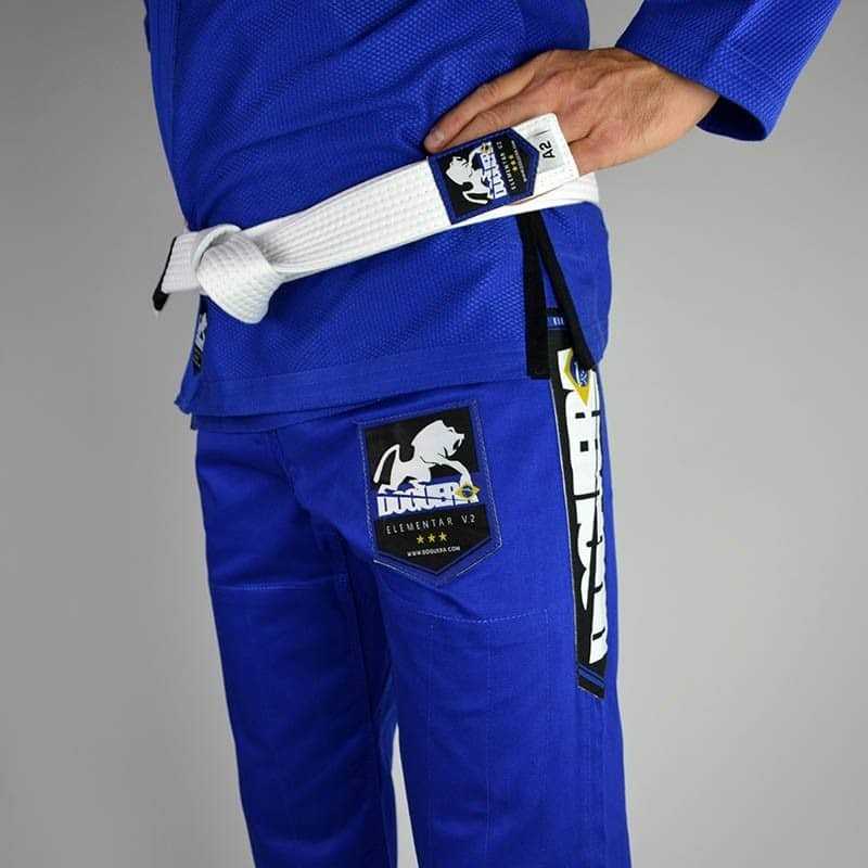 KIMONO DOGUERA ELEMENTAR BLANC AVEC CEINTURE