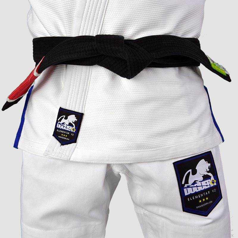 KIMONO DOGUERA ELEMENTAR BLANC AVEC CEINTURE