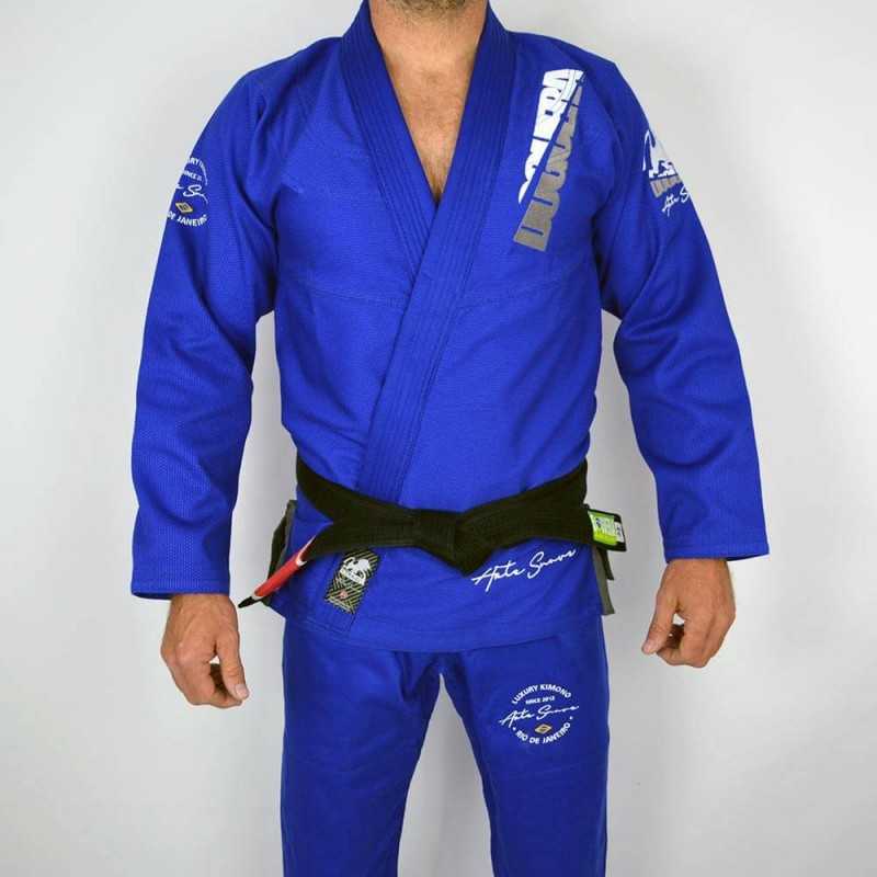 KIMONO DOGUERA ARTE SUAVE BRASILEIRA BLEU
