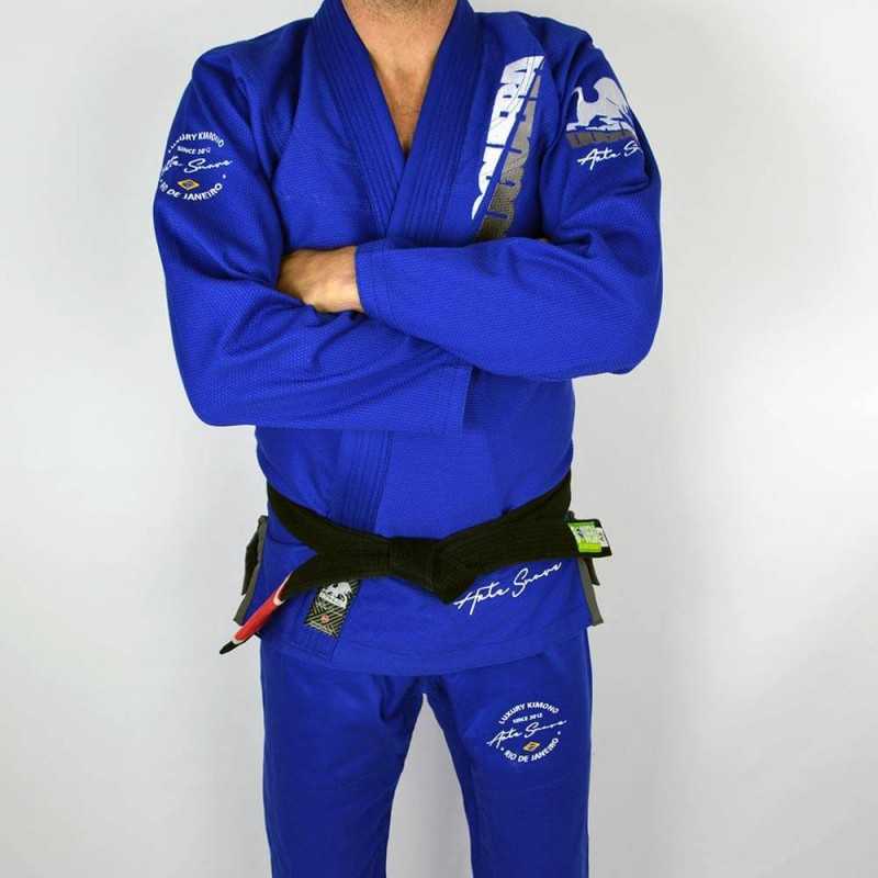 KIMONO DOGUERA ARTE SUAVE BRASILEIRA BLEU