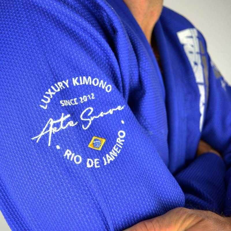 KIMONO DOGUERA ARTE SUAVE BRASILEIRA BLEU