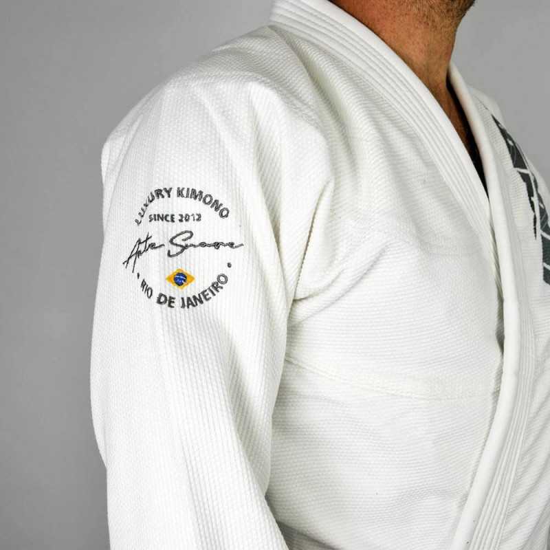 KIMONO DOGUERA ARTE SUAVE BRASILEIRA BLANC