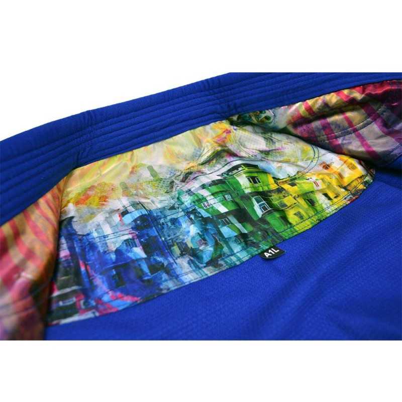 KIMONO DOGUERA ARTE SUAVE BRASILEIRA BLEU