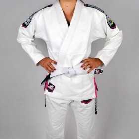 KIMONO DOGUERA ELEMENTAR BLANC AVEC CEINTURE