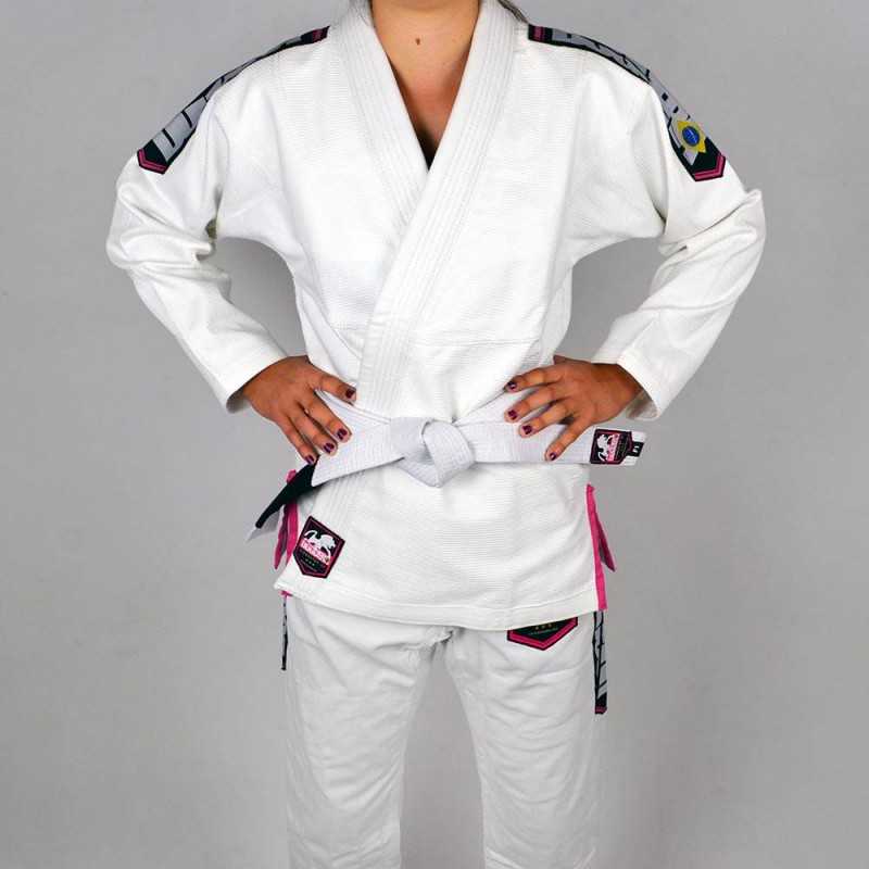 KIMONO DOGUERA ELEMENTAR BLANC AVEC CEINTURE