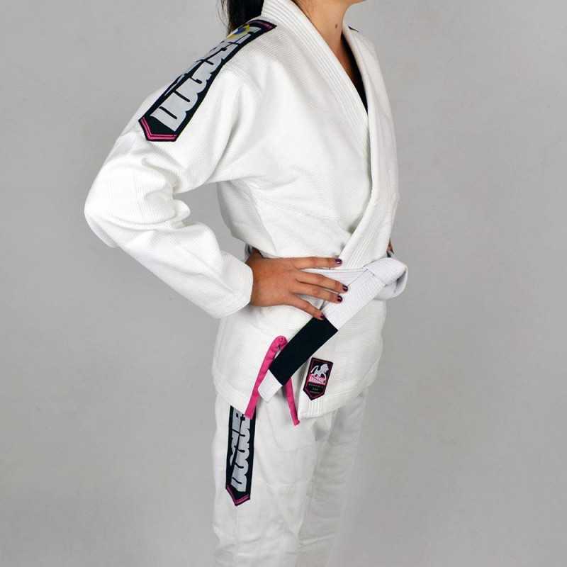 KIMONO DOGUERA ELEMENTAR BLANC AVEC CEINTURE