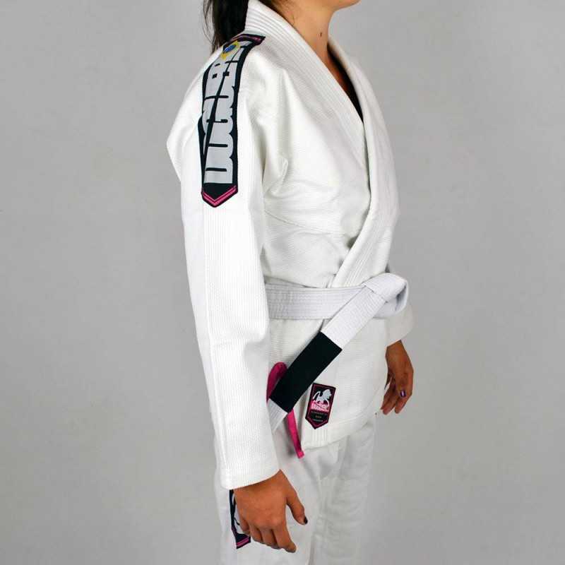 KIMONO DOGUERA ELEMENTAR BLANC AVEC CEINTURE