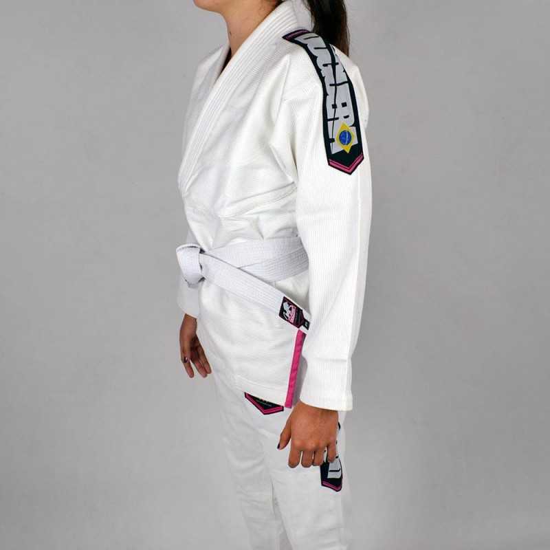 KIMONO DOGUERA ELEMENTAR BLANC AVEC CEINTURE