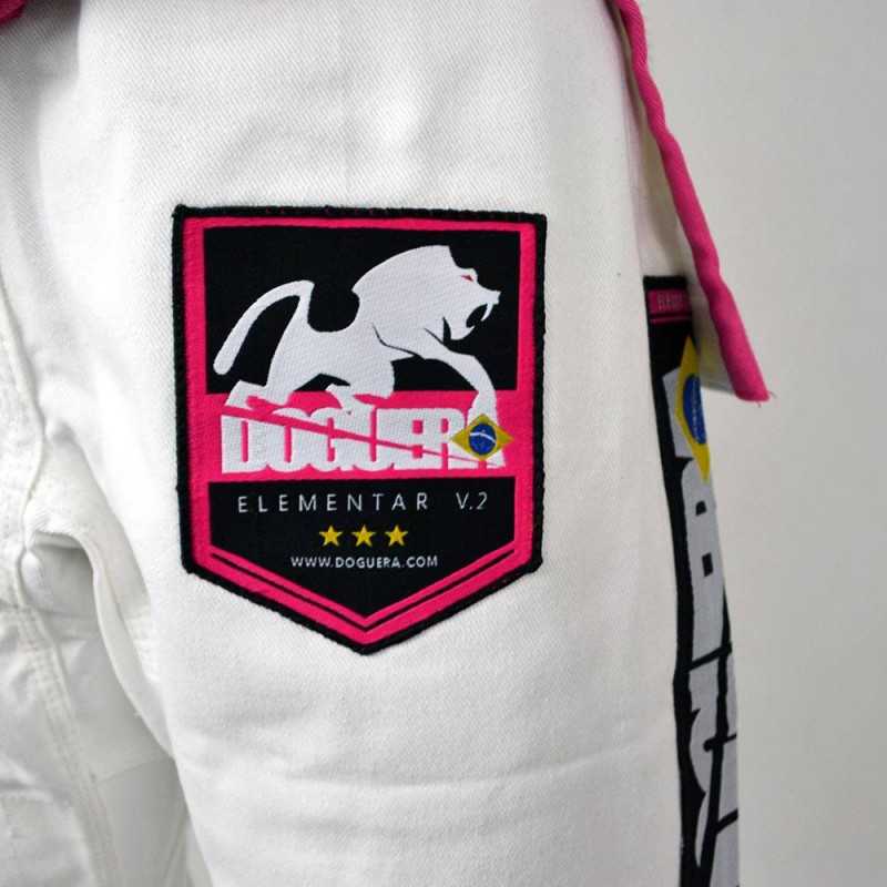 KIMONO DOGUERA ELEMENTAR BLANC AVEC CEINTURE