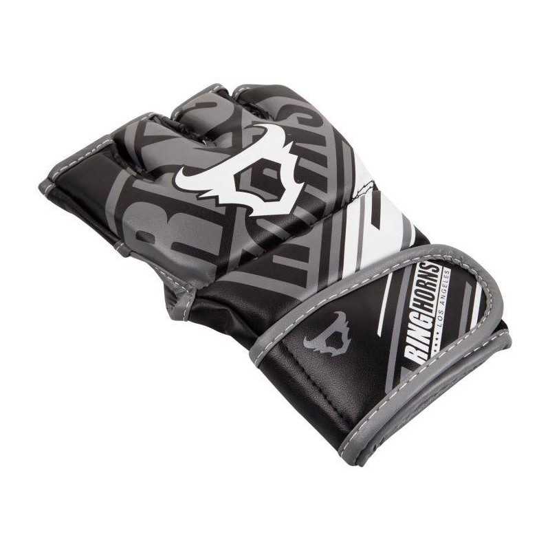 Gants de MMA Ringhorns Charger Noir/Jaune Fluo