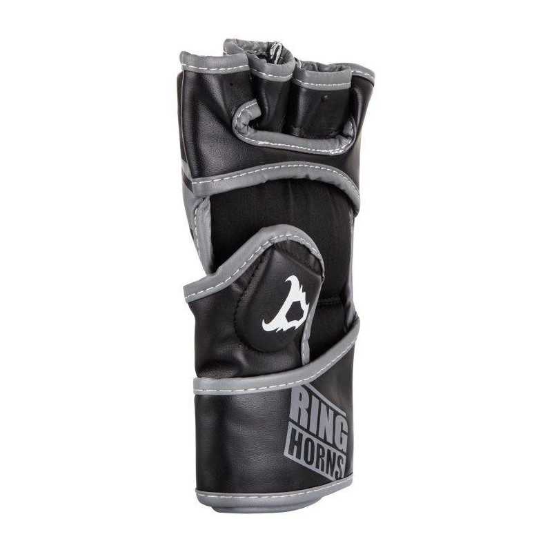 Gants de MMA Ringhorns Charger Noir/Jaune Fluo