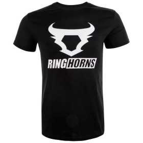 T-SHIRT RINGHORNS CHARGER - NOIR