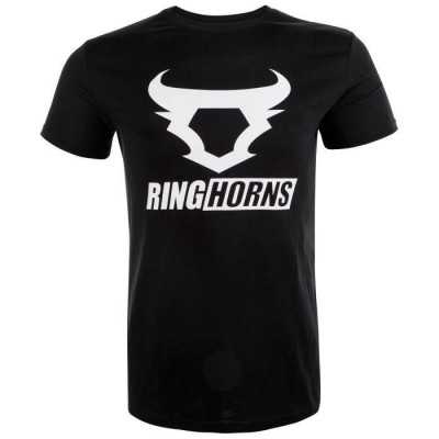 T-SHIRT RINGHORNS CHARGER - NOIR